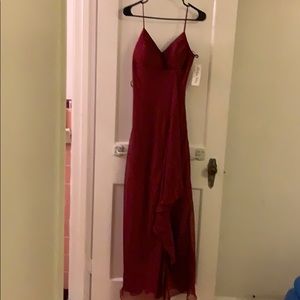 Brand new red long dress